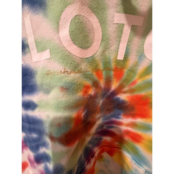 Spiritual gangster, tie-dye, peloton hoodie, oversized small - Picture 5 of 6